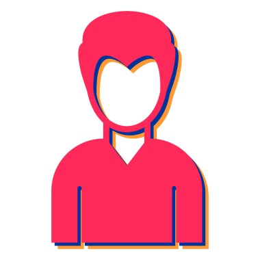 Sakallı ve şapkalı bir adam.