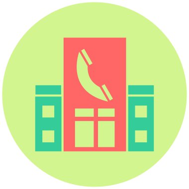 Merkezi ara. Web simgesi basit tasarım