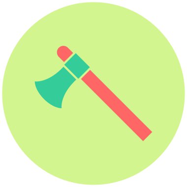 Balta. Web simgesi basit illüstrasyon