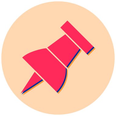 Pin 'i it. Basit illüstrasyon