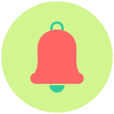 Zil. Web simgesi basit tasarım