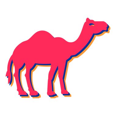 Deve Simgesi Vektör tasarımı
