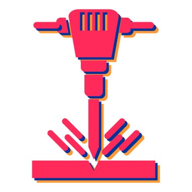 matkap ve anahtar vektör illüstrasyon grafik tasarımı ile tornavida