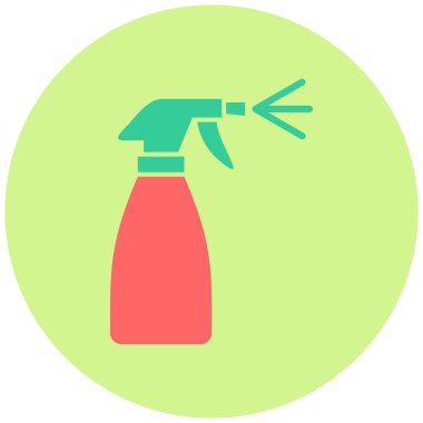Su püskürtme. Web simgesi basit tasarım