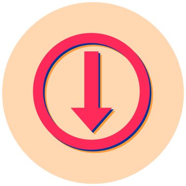 Okların vektör illüstrasyonu modern simge