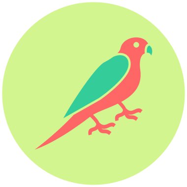 kuş vektör simgesi simgesi