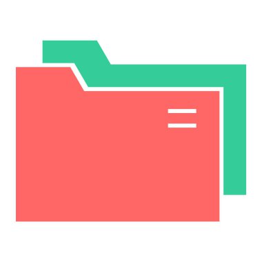 Dosya. Web simgesi basit illüstrasyon