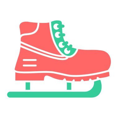 Spor ayakkabı. Web simgesi basit illüstrasyon