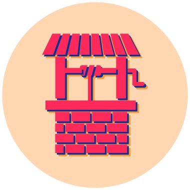 Dükkan. Web simgesi basit illüstrasyon