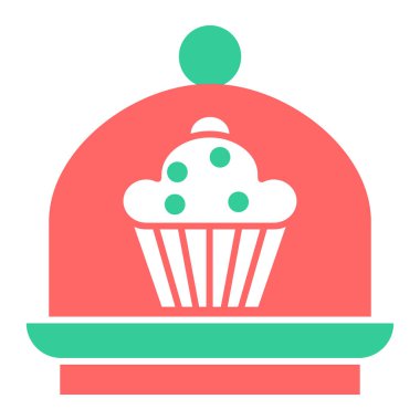 Tatlım. Web simgesi basit illüstrasyon