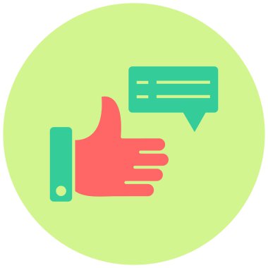 İyi denemeydi. Web simgesi basit illüstrasyon