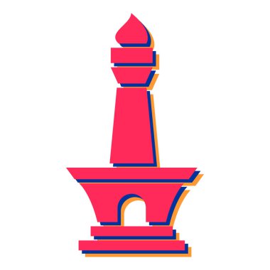 Yapı simgesinin vektör illüstrasyonu