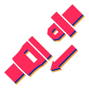 Modern otomatik simgenin vektör illüstrasyonu