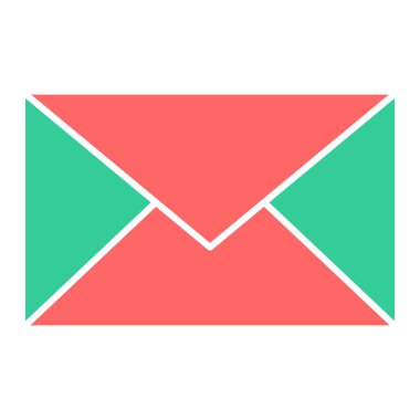 E- posta simgesi vektör illüstrasyonu