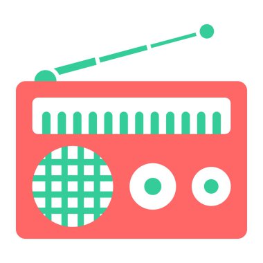 Müzik. Web simgesi basit tasarım