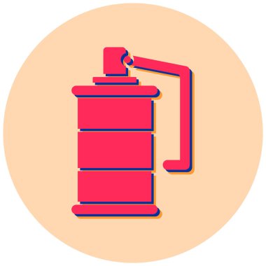 Bir bira ikonunun vektör illüstrasyonu