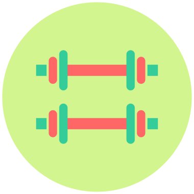 dambıl vektör simgesi düz simge