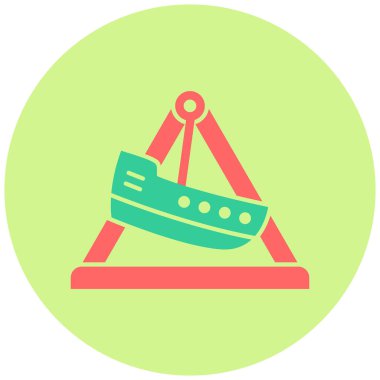 Eğlence simgesinin vektör illüstrasyonu