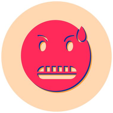 Yüz ifadeleri. Web simgesi