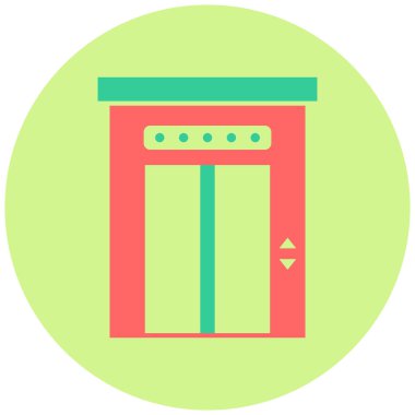 Modern kaldırma simgesinin vektör çizimi 