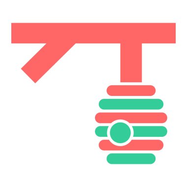 Bir su damlası simgesinin vektör illüstrasyonu