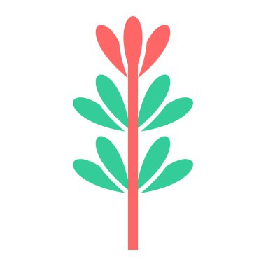 bitki simgesi vektör illüstrasyonu