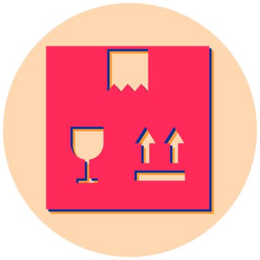 Paket kutusu. Basit tasarım