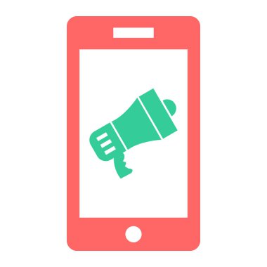 mobil pazarlama kavramı, vektör illüstrasyonu