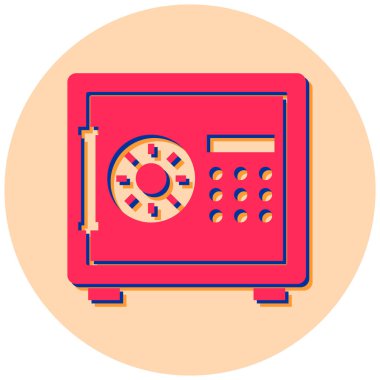 Dolap. Web simgesi basit illüstrasyon