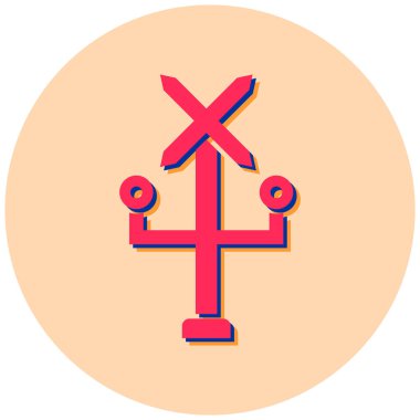 Basit simgenin vektör illüstrasyonu