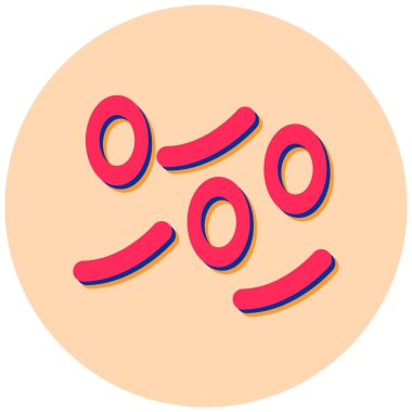 Yüz ifadesi. Basit tasarım