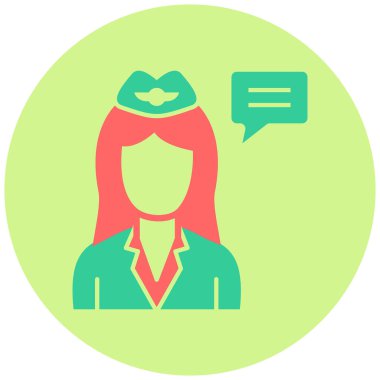 Duyuru. Web simgesi basit illüstrasyon