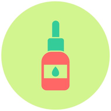 Organik yağ. Web simgesi basit illüstrasyon