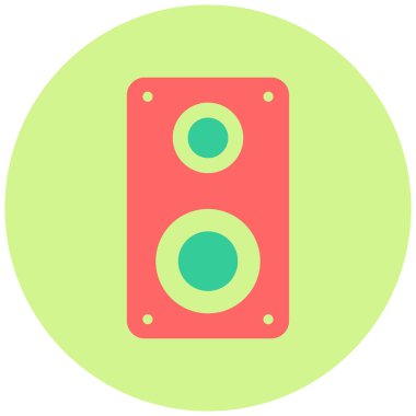 hoparlör vektör simgesi modern basit tasarım 