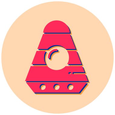 Yumurta. Web simgesi basit illüstrasyon