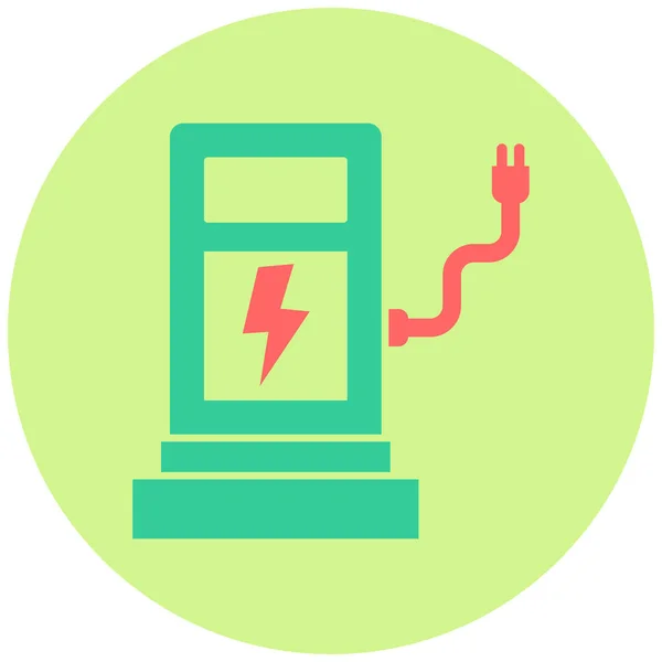 Електричний Заряд Простий Дизайн — стоковий вектор