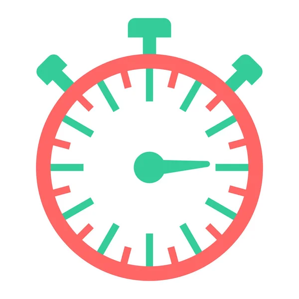 秒表图标 Web定时器矢量图标的简单示例 — 图库矢量图片