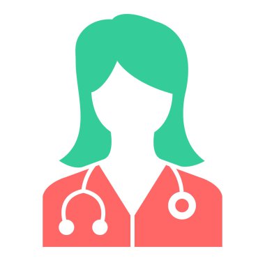 Doktor Simge vektör illüstrasyonu