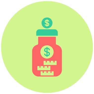 Kurtarıyorum. Web simgesi basit illüstrasyon