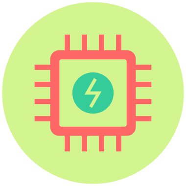 Devre kartı. Basit resimleme