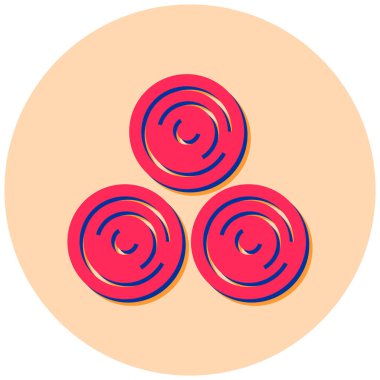 Gıda simgesinin vektör illüstrasyonu