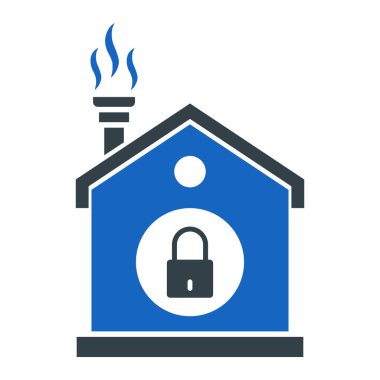 Bir ev koruma vektör çizim