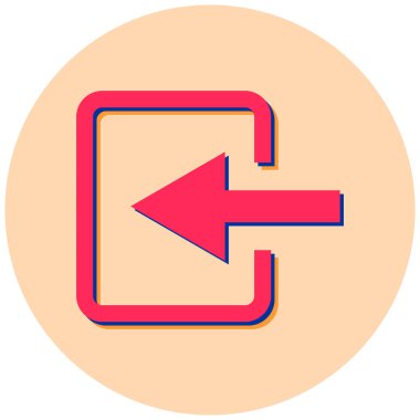 Ok. Web simgesi basit tasarım