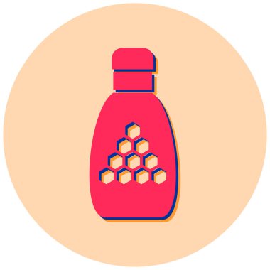 Kavanoz. Web simgesi basit illüstrasyon