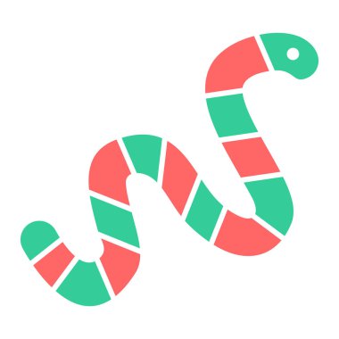 Şekerleme çubuğu simgesi, vektör, illüstrasyon