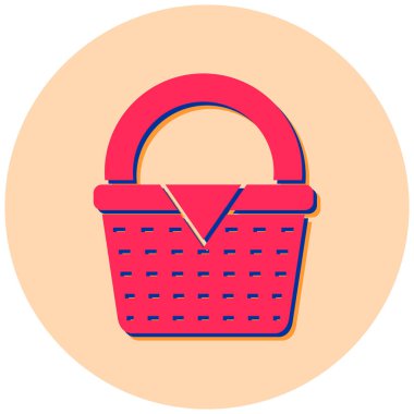 Alışveriş sepeti. Basit tasarım