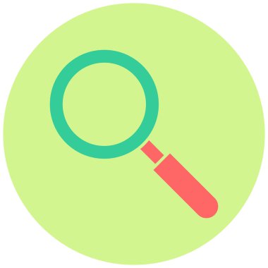 Ara. Web simgesi basit tasarım 