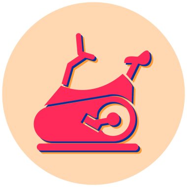 Bisiklet. Web simgesi basit tasarım