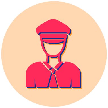 man simgesi vektör illüstrasyonu