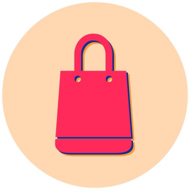 Alışveriş çantası. Basit tasarım